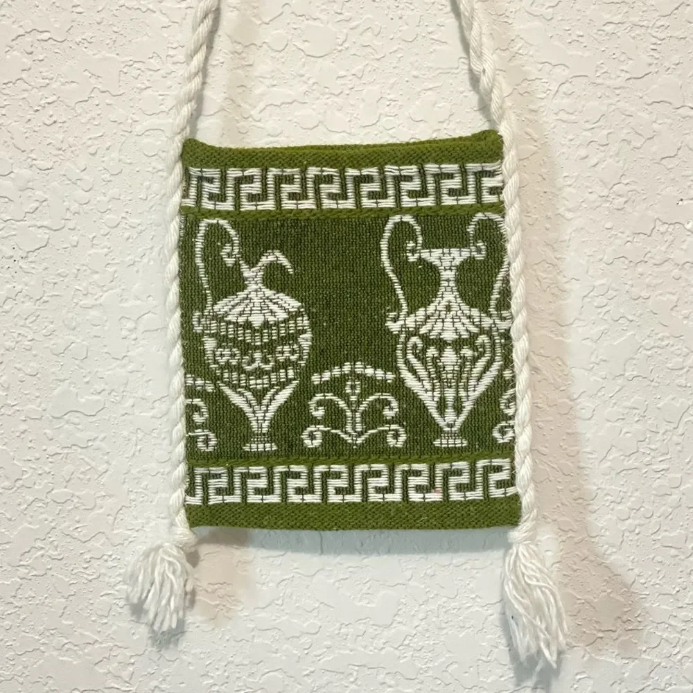 Made in Greece Boho Hippie Bag Crossbody Size Small 8